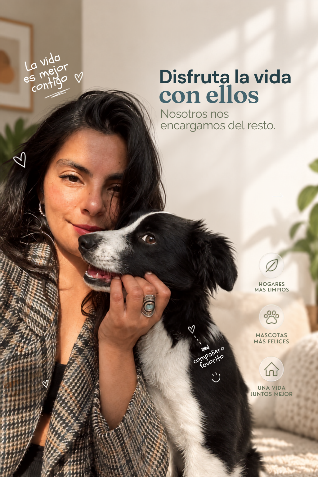El olor se va. Tu mascota se queda.